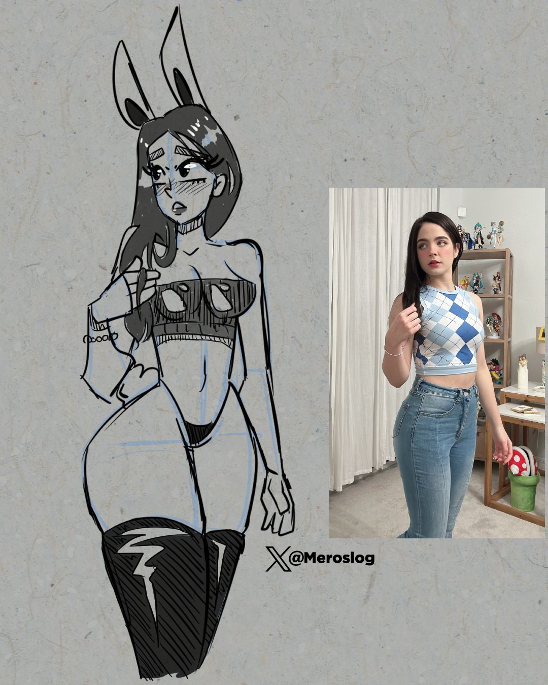 A captivating glimpse of Staryuuki in a new seductive pose