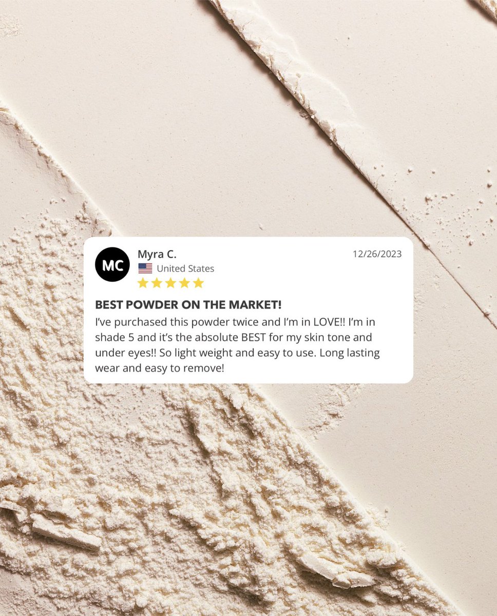 doncosmetics's tweet image. “Best powder on the market!” 🏆✨🙌🏽 

#settingpowder #doncosmetics #makeupreview #donpowder