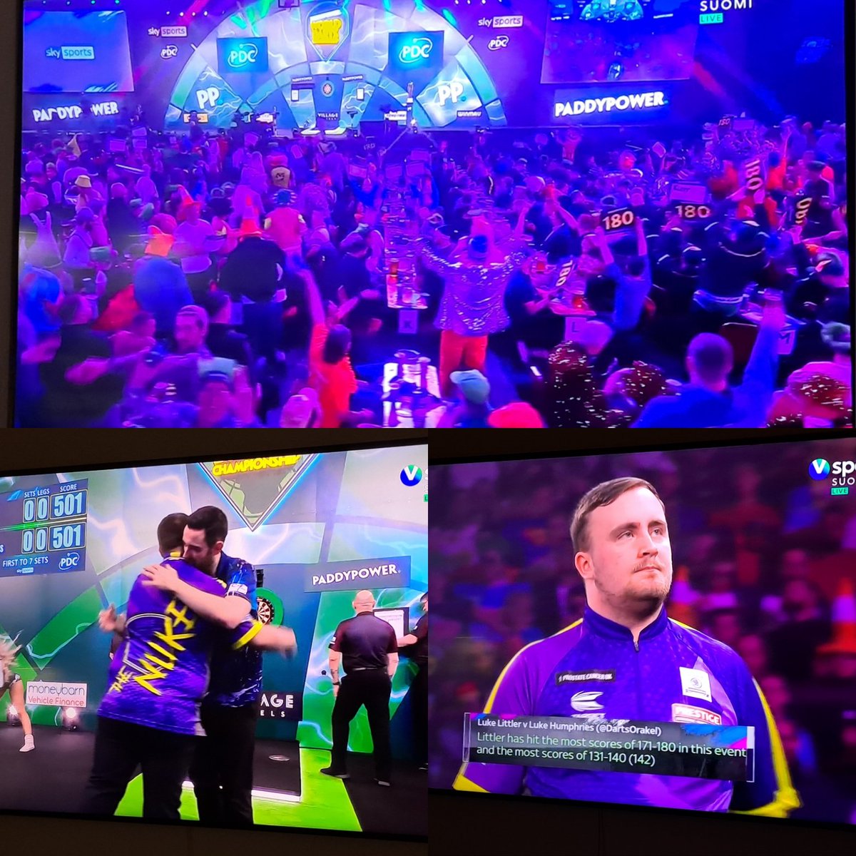 alastalo71's tweet photo. Ai,että nyt mennään 🎯👏 #darts #WorldDartsChampionship #viasat #luket 😁 https://t.co/KZyZ9meGvS
