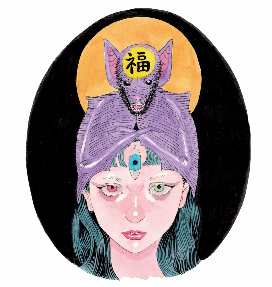 「」|©︎我喜屋位瑳務のイラスト