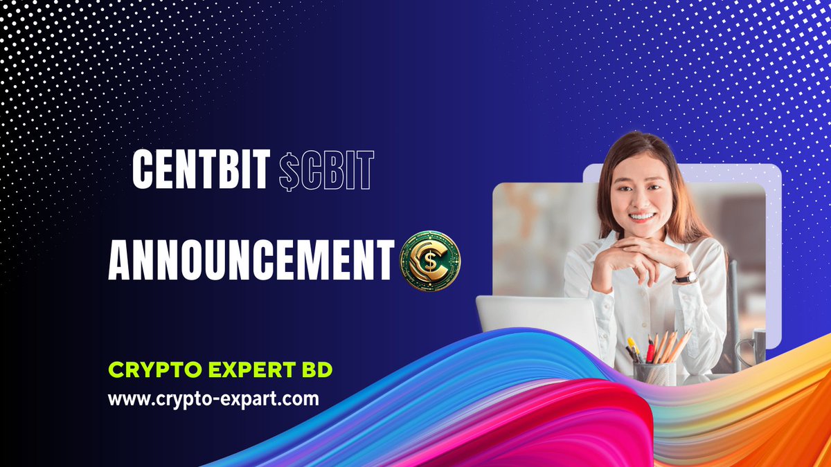 CentBit_Online's tweet image. 🎉 Exciting News! 🚀

CentBit ($CBIT) information has been updated on Dextool &amp;amp; Geckoterminal.

🔻 Dextool: dextools.io/app/en/bnb/pai…

🔻Geckoterminal: 
geckoterminal.com/bsc/pools/0x41…

🔥Join us in the journey to the moon!

💙 #CentBit #CBIT #CryptoCommunity #CoinGeckoListing 🌕