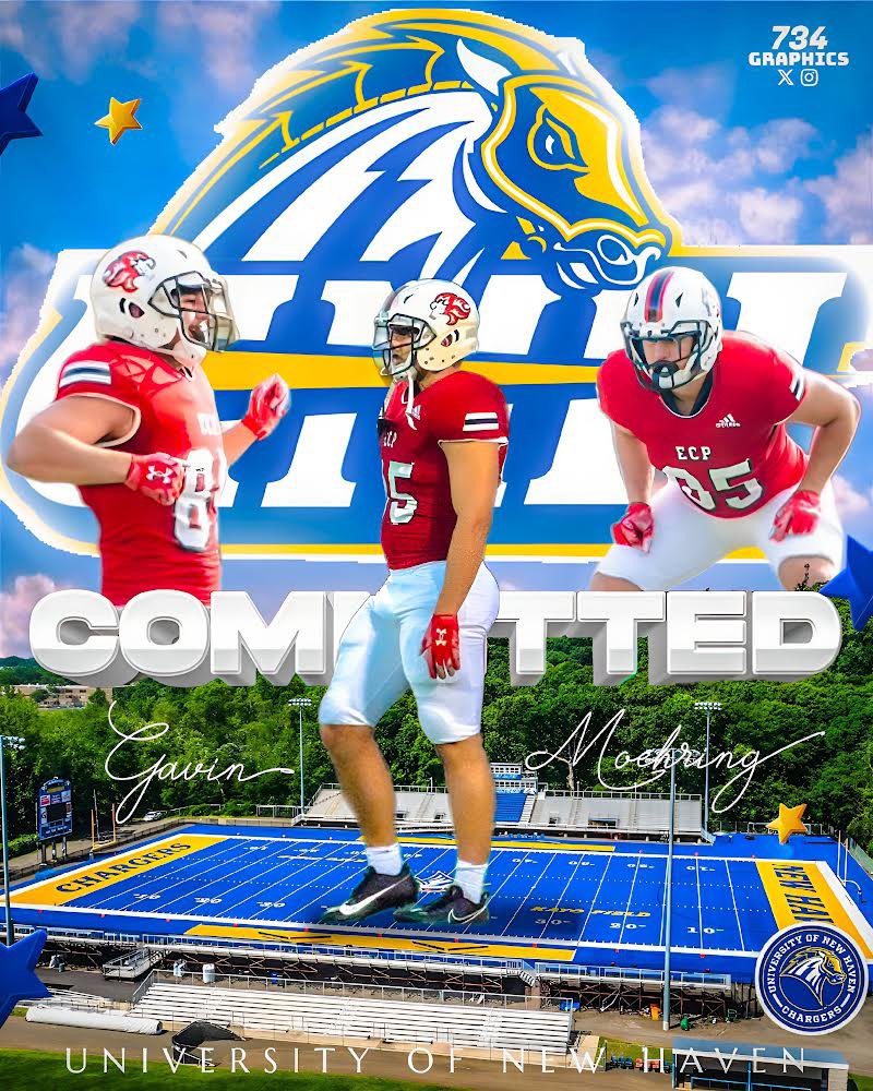 grhysm's tweet photo. Excited to announce my commitment to The University of New Haven! @UNewHavenFB @UNewHaven 

@toddavasey @Abaskerville_7 @ECP_Football @CoachKuseee @CoachPince @CoachSchuman @mfarrellsports @JordanReyes57 https://t.co/64FHbYVPQW