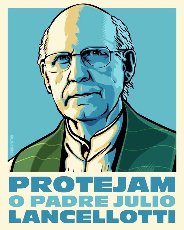 PROTEJAM O PADRE JÚLIO

Incrível como fazer o bem aos outros é considerado crime no Brasil. O @pejulio nada mais faz do que exercer seu papel de cristão e ajudar a matar a fome de quem precisa. Estou indignada com essa CPI aberta pelo MBL.