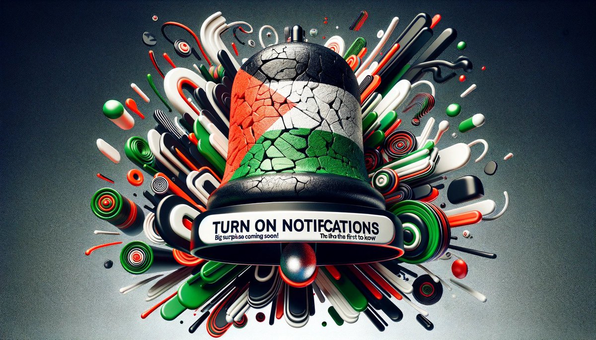 HumanHalos's tweet photo. If you haven't already, turn on notifications.

Lots of big surprises coming, and the earlier you are notified, the better.

#FreePalestine #Gaza #HumanHalos #HumanHalosNFT #DyprArmy #UncoverTheTruth #DebunkFakeNews https://t.co/gRzA97HAR5