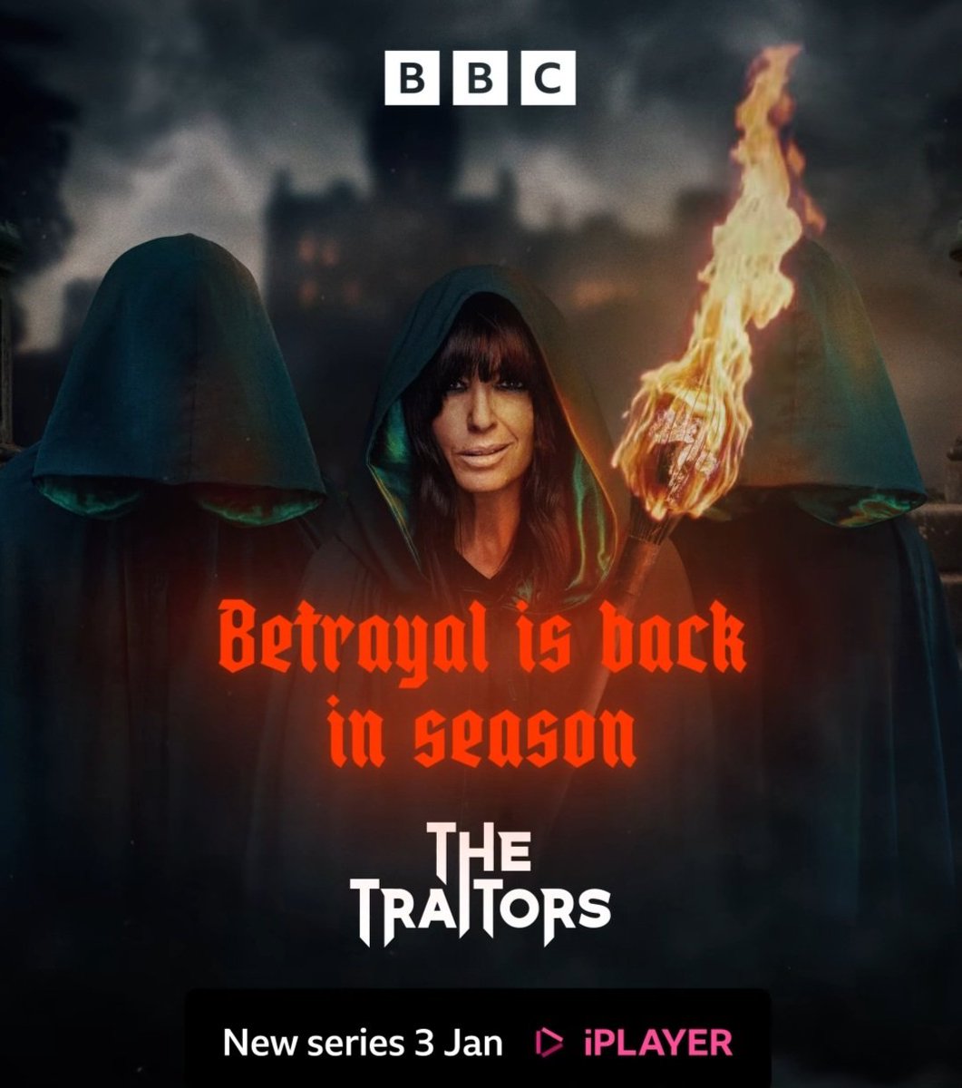 Krisjamesblair's tweet photo. Less than 1 hour to go! So ready for our 2024 cast to smash it ๐ #TheTraitorsUK #TheTraitors #TheTraitorsBBC https://t.co/Y5WZrps7zf