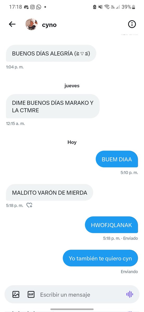 saqrifficio's tweet photo. Así me reciben 😪 https://t.co/6x0uZ8Yrfv