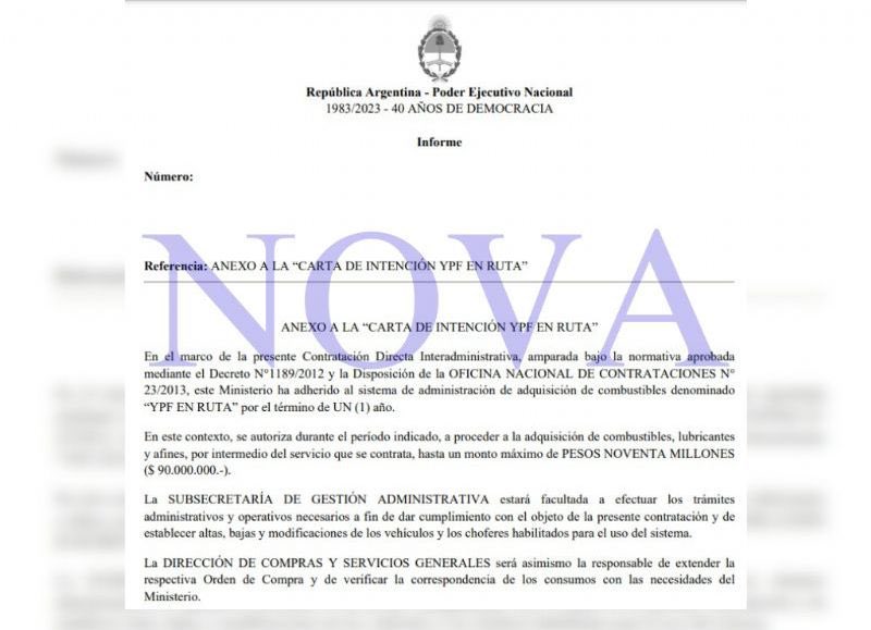 NoChequeable's tweet photo. Cuneo Libarona, actual Ministro de Justicia de Milei, creó una tarjeta llamada “YPF en Ruta” para pagarse la nafta de él y la de todos en el ministerio con plata del estado.

La tarjeta tiene un año de vigencia y un monto de 90.000.000 de pesos de saldo. Milei la aprobó.

Después te dicen que no hay plata…