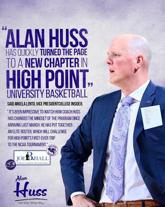Coach Alan Huss has been named the recipient of the Joe B. Hall ‘mid-season’ honors 👏

🗞: bitly.ws/38zVQ

#GoHPU