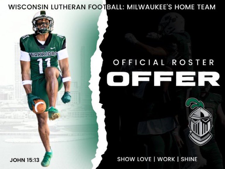 Anthony βLTβ Miranda (@anthonyimiranda) on Twitter photo BLESSED to receive my 5th offer to Wisconsin Lutheran College!! Thank you <a href="/JustinParbs/">Justin Parbs</a> !!
<a href="/Coach_NoeRobles/">Noe Robles</a> <a href="/coach_rye_/">Jonathan Rye</a> <a href="/AHS_BlazerFB/">Americas High School Trailblazers Football</a> BLESSED to receive my 5th offer to Wisconsin Lutheran College!! Thank you <a href="/JustinParbs/">Justin Parbs</a> !!
<a href="/Coach_NoeRobles/">Noe Robles</a> <a href="/coach_rye_/">Jonathan Rye</a> <a href="/AHS_BlazerFB/">Americas High School Trailblazers Football</a>