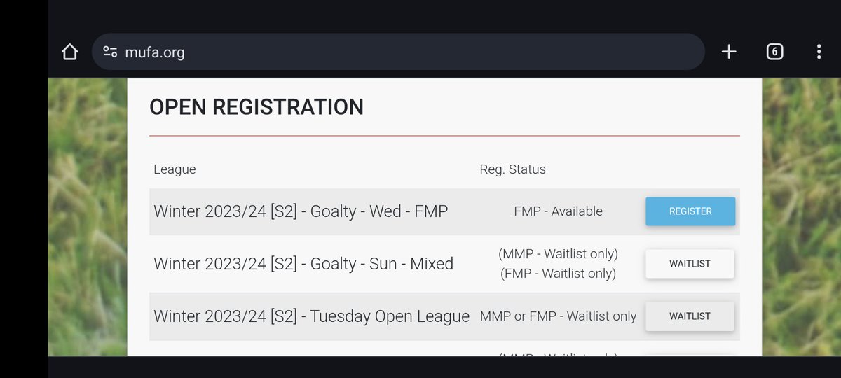 madgoaltimate's tweet photo. Registration hasn't even been open for a day. https://t.co/eU3TWeWlIR