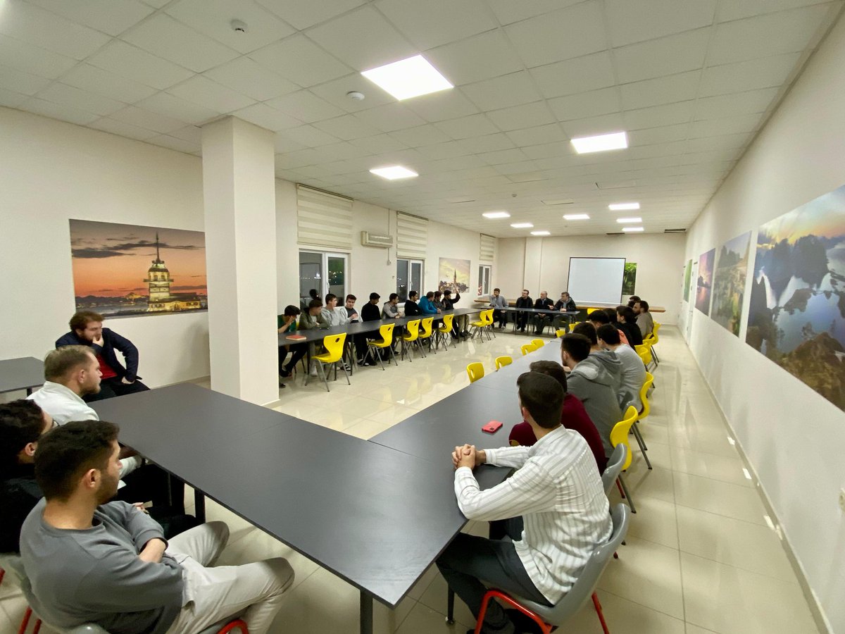 TDVBILEM's tweet photo. Güz dönemi değerlendirme toplantımızı Uludağ Üni. İlahiyat Fak. Dekanımız Prof. Dr. Ali KAYA, Dekan Yrd. Prof. Dr. Abdullah KARAHAN, Dr. Ali İhsan AKÇAY ve BİLEM Akademi Eğitim Koor. Doç.Dr. Mutlu GÜL hocalarımız ile gerçekleştirdik. 

Herkese final haftasında başarılar dileriz🌿 https://t.co/ZfLBaYuF5n
