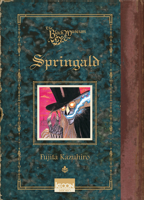 natdaemon's tweet photo. J'ai lu #Springald, de Kazuhiro Fujita. Sympathique one-shot à l’ambiance steampunk sur une légende urbaine anglaise : Jack Talons-à-Ressort. On reconnait bien là le dessin expressif de l'auteur, le tout dans une édition très soignée. https://t.co/j2aRMUNDu6