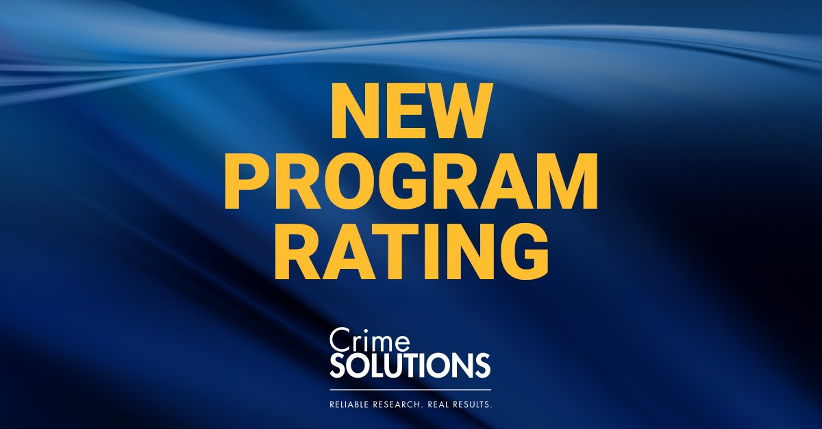 OJPNIJ's tweet image. New Orientation for Reducing Threats to Health from Secretive-problems That Affect Readiness (NORTH STAR) rated by #CrimeSolutions: crimesolutions.ojp.gov/ratedprograms/… #IPV