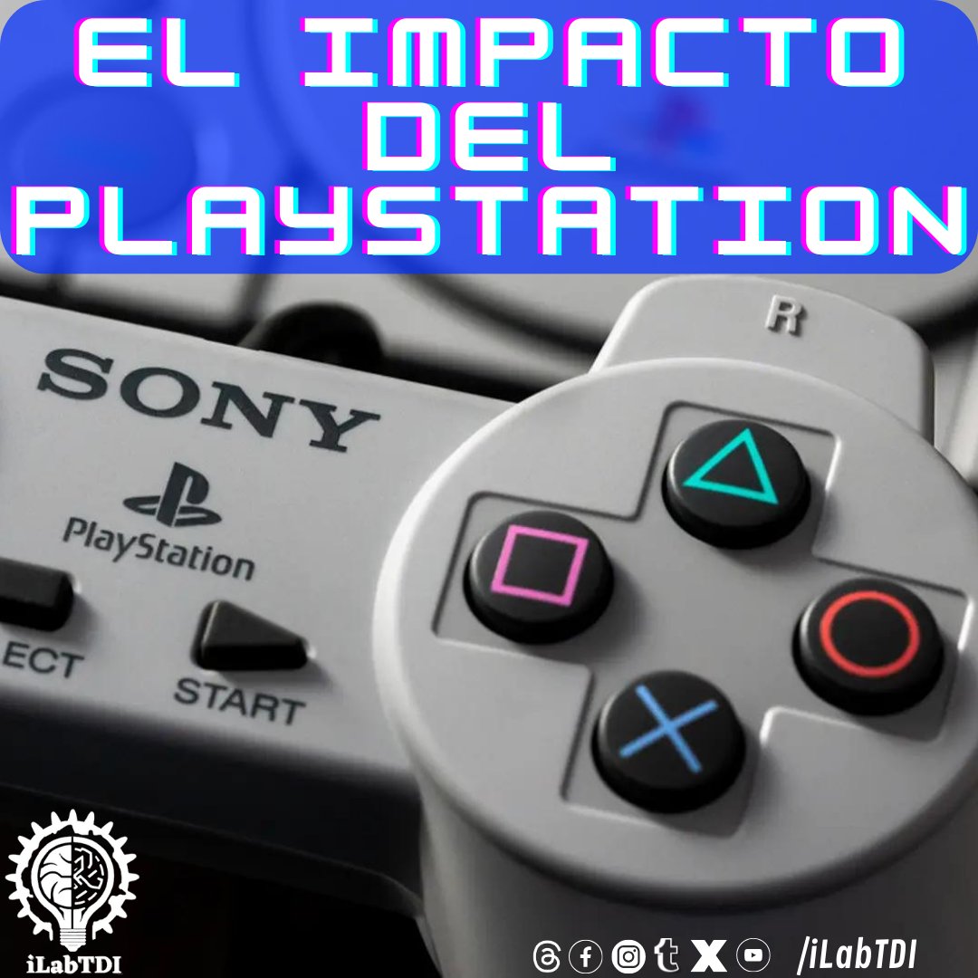 iLabTDI's tweet photo. El 1 de Enero de 1994 (sí, hace 30 años), #Sony lanzó la consola que cambió el juego (literalmente). El #PlayStation 1 no solo nos trajo gráficos 3D revolucionarios y franquicias icónicas como #FinalFantasy y #MetalGearSolid, sino que también marcó el comienzo de una nueva era. https://t.co/P68sDlaB7X
