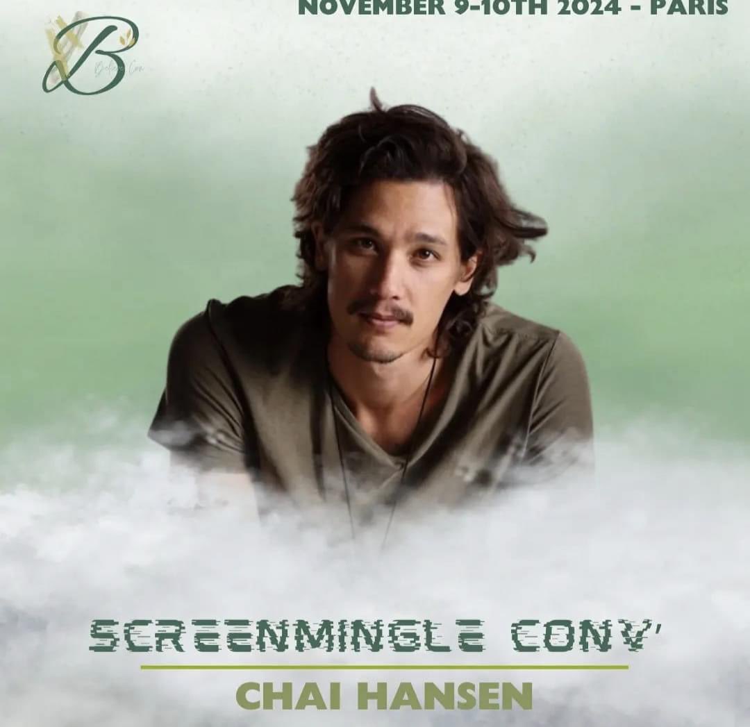 EuroConNet's tweet photo. GUEST ANNOUNCEMENT
#ScreenmingleConv #BelieveConvention
#ChaiHansen
Paris, France
9 - 10 November 2024
https://t.co/9tAnXuSMo2
https://t.co/DH7CtuSIh0 https://t.co/2Aip5PgrrS
