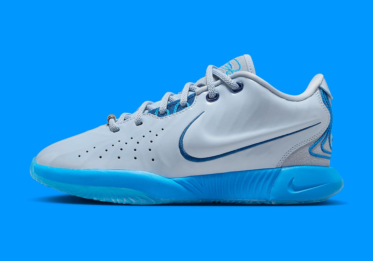 Nike LeBron 21 Light Armory Blue Amazon.com | Lebron XXI Big Kids main image 4