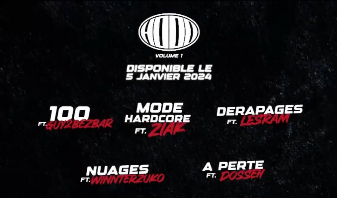 deep2ouf's tweet image. 🚨HOUDI FT WINNTERZUKO

« NUAGES »

📅 Vendredi 5 Janvier