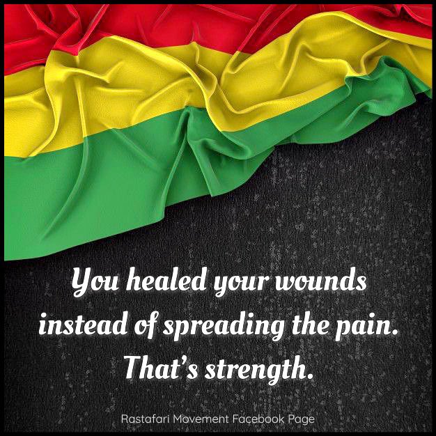 You healed your wounds instead of spreading the pain. That’s strength.