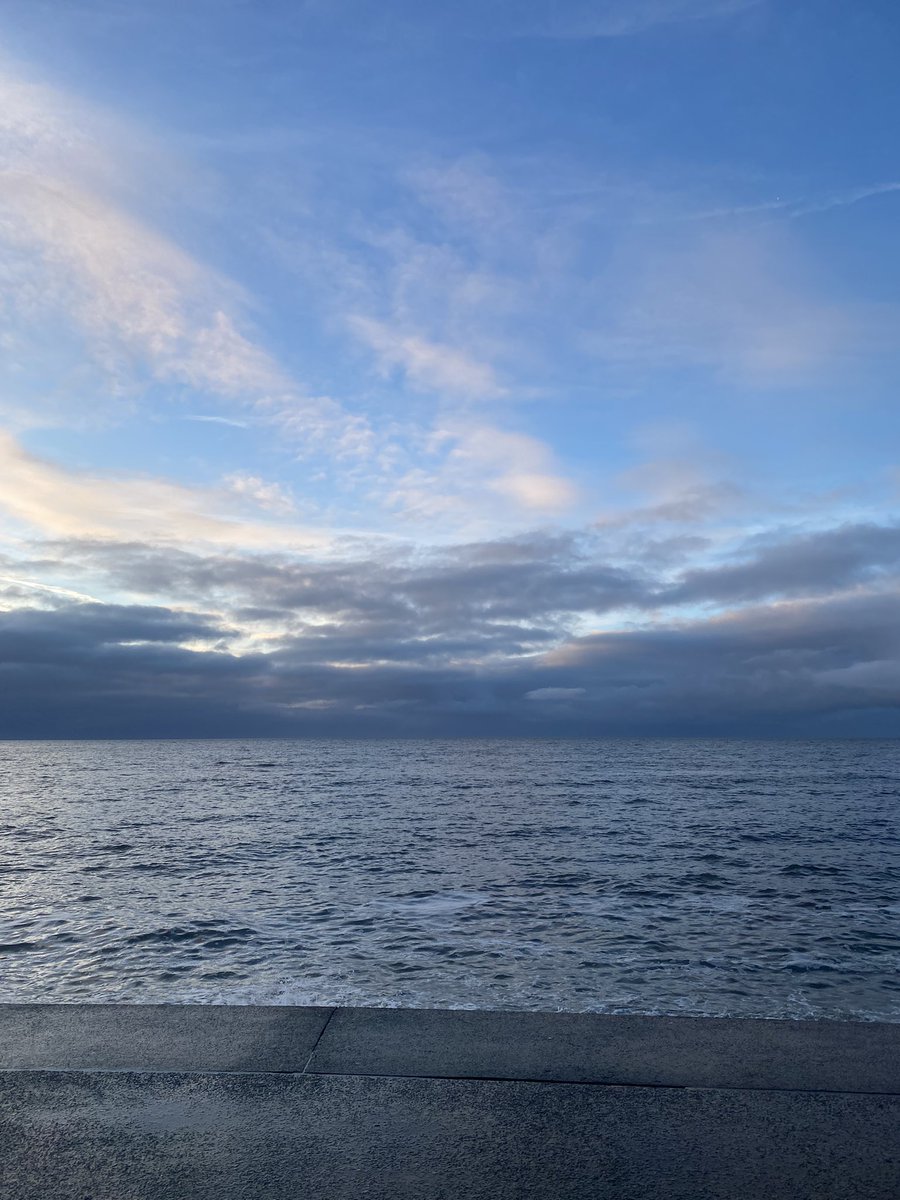 Today I saw BLUE sky! 

I haven’t seen anything but grey / cloud skies for over a month! 

Hadn’t realised this until I saw the sky today and was just taken aback with the blue 🩵🤍

Most surprising? … I was in Blackpool! Never seen a blue sky in Blackpool before 😂