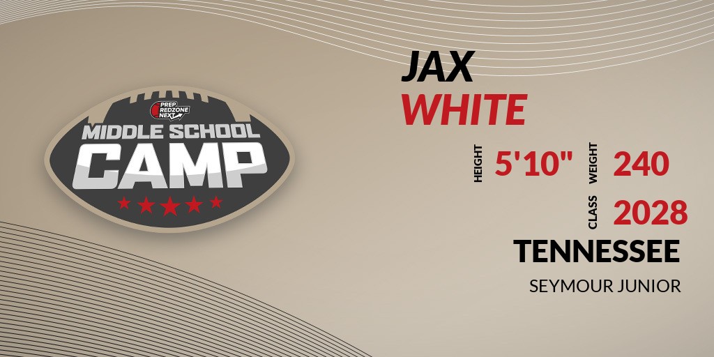 Prep Redzone ππππ π (@prepredzonenext) on Twitter photo Welcome Class of 2028 Jax White (@jaxdwhite50) of Seymour Junior to the <a href="/PrepRedzoneNext/">Prep Redzone ππππ π</a> Showcase on Jan 6th @ Richard Siegel Soccer Complex.
π₯π #PRZNextMiddleSchoolCamp ππ₯
Learn more! π events.prepredzone.com/e/950/registerβ¦ Welcome Class of 2028 Jax White (@jaxdwhite50) of Seymour Junior to the <a href="/PrepRedzoneNext/">Prep Redzone ππππ π</a> Showcase on Jan 6th @ Richard Siegel Soccer Complex.
π₯π #PRZNextMiddleSchoolCamp ππ₯
Learn more! π events.prepredzone.com/e/950/registerβ¦
