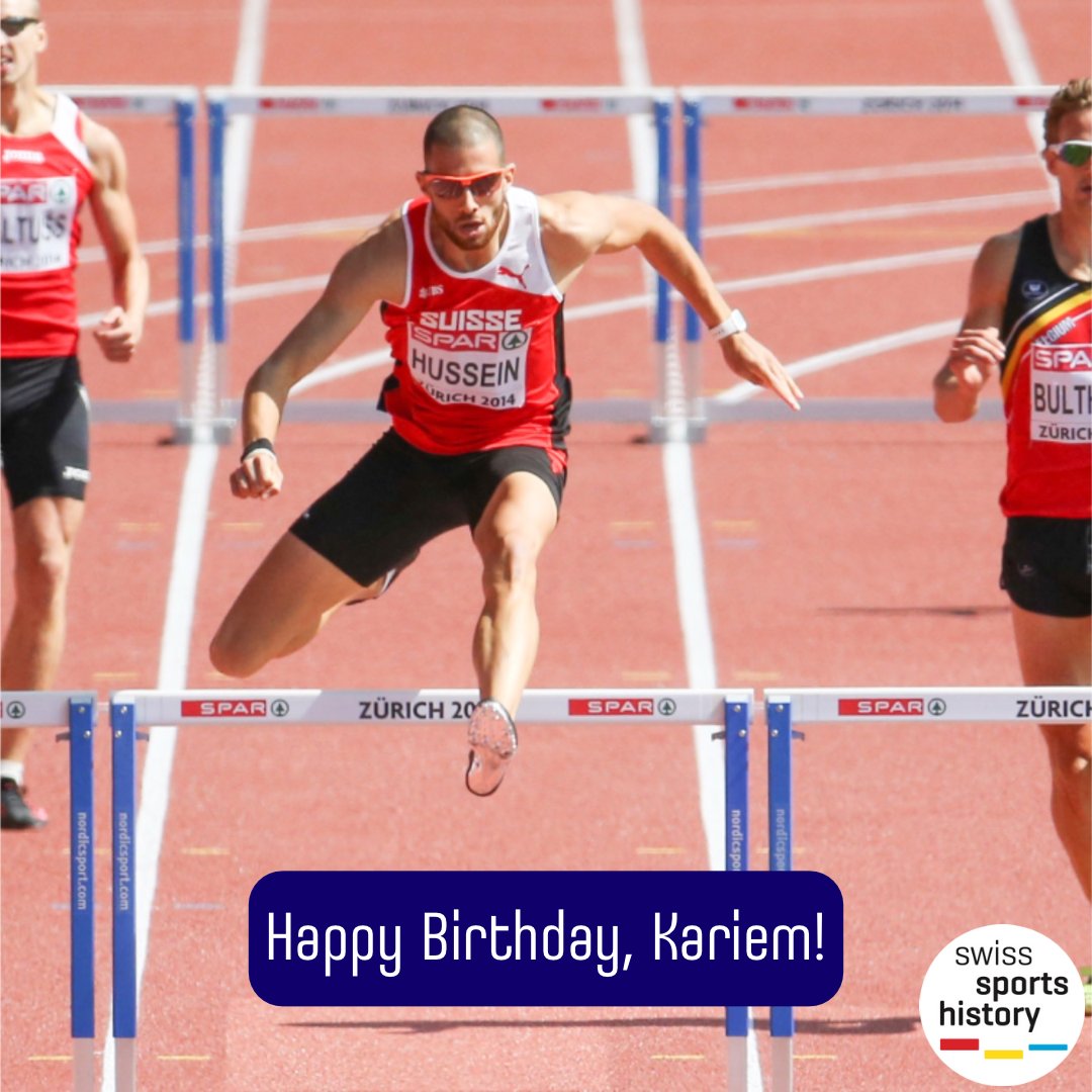 SportsHistCH's tweet photo. Notre ambassadeur et témoin d'époque @kariem_hussein fête aujourd'hui son anniversaire!🎁🎂🍾🎉 

#swisssportshistory #sportshistory #sporthistory #sportgeschichte #athletisme #swissathletics #kariemhussein https://t.co/zo3PSIcRJn