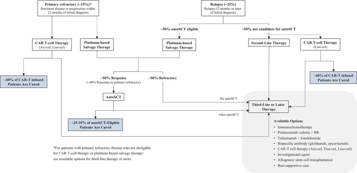 Current development of chimeric antigen receptor T‐cell therapy for diffuse large B‐cell lymphoma and high‐grade B‐cell lymphoma - Yamauchi - European Journal of Haematology - Wiley Online Library onlinelibrary.wiley.com/doi/full/10.11… #lymsm