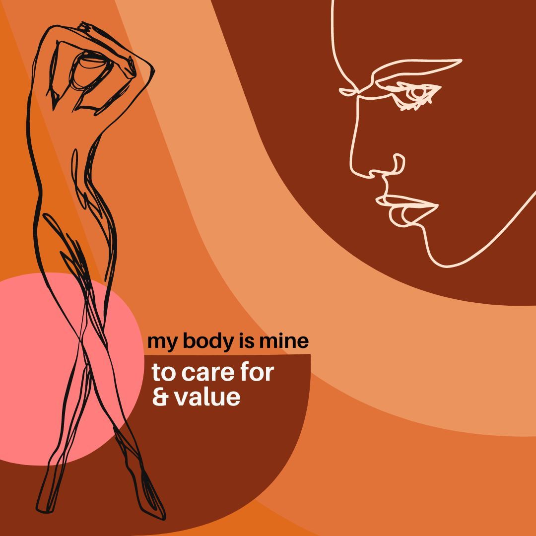 Body affirmation for the day 🌈✨