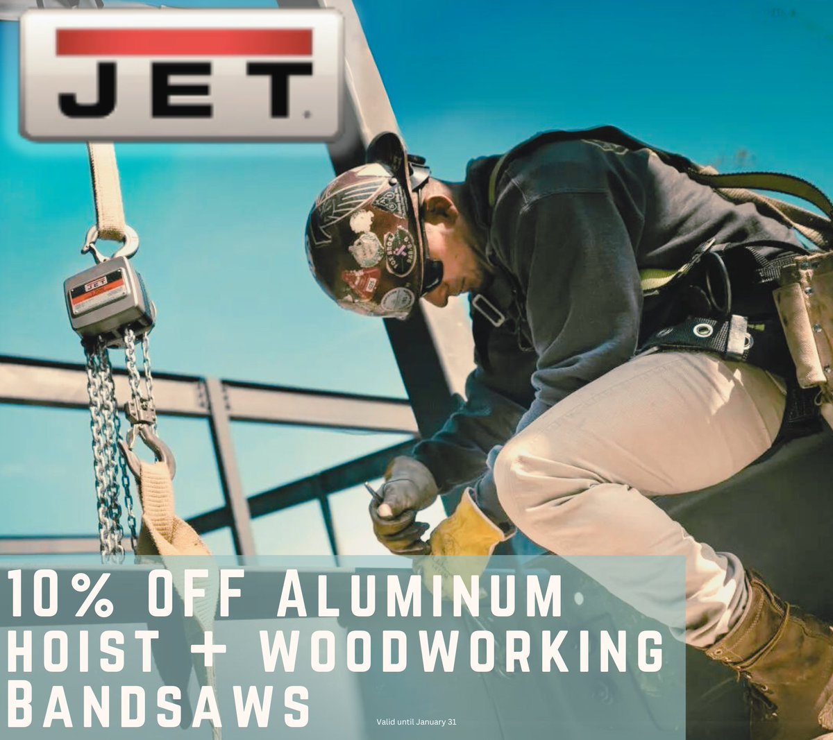 EliteMetalTools's tweet image. Ring in the new year with unbeatable savings! Explore exclusive deals from JET until the end of the month. Elevate your opportunities and maximize your savings.

#NewYearSavings #JETTools