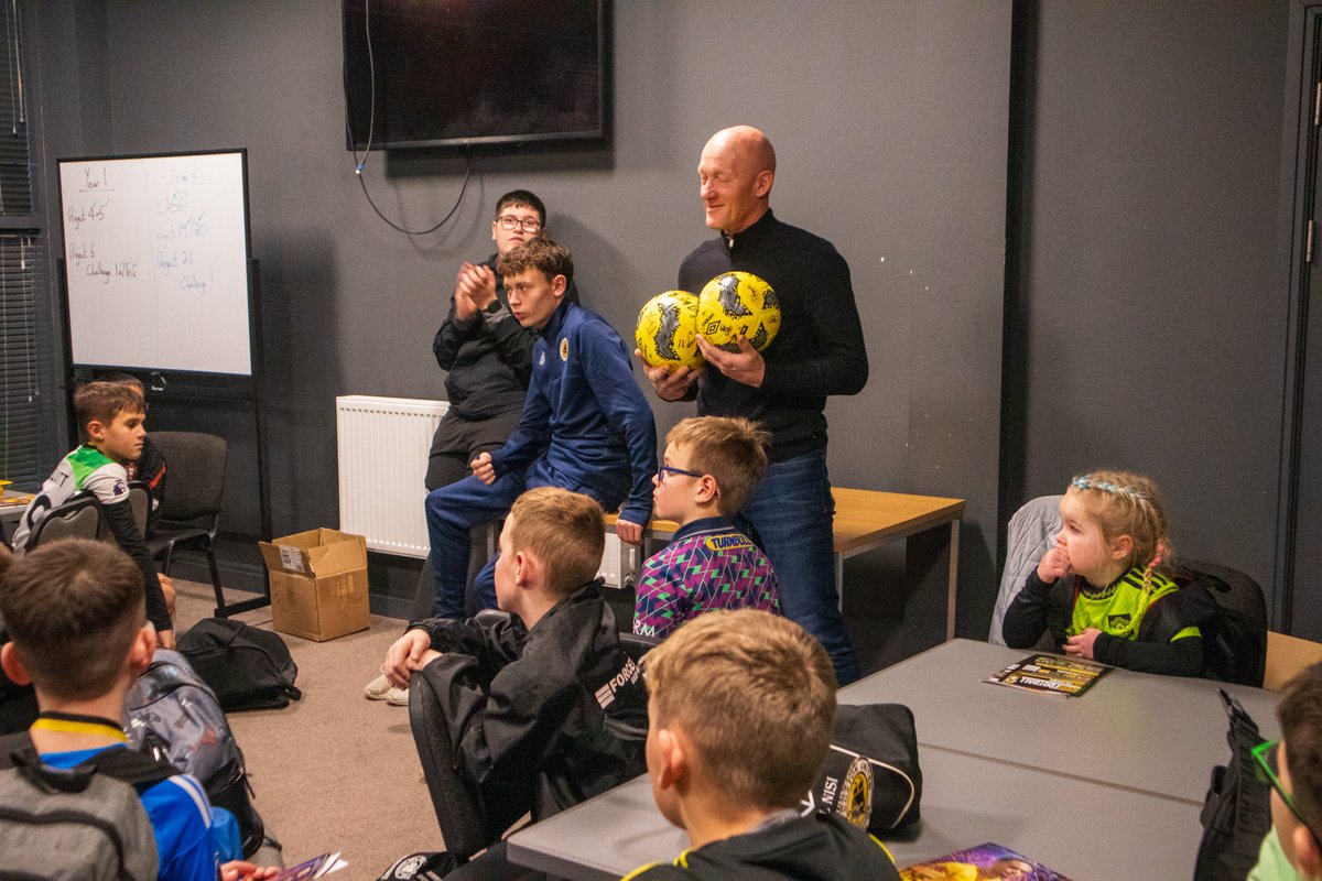 🎉 What a fantastic Football Fun Day we had yesterday! From target goal precision to intense matches and a Penalty shootout against Percy to win a signed BUFC Ball, the day was buzzing with excitement. Thanks to Assistant Manager Paul Bastock for dropping in! ⚽ #UTP🧡🖤