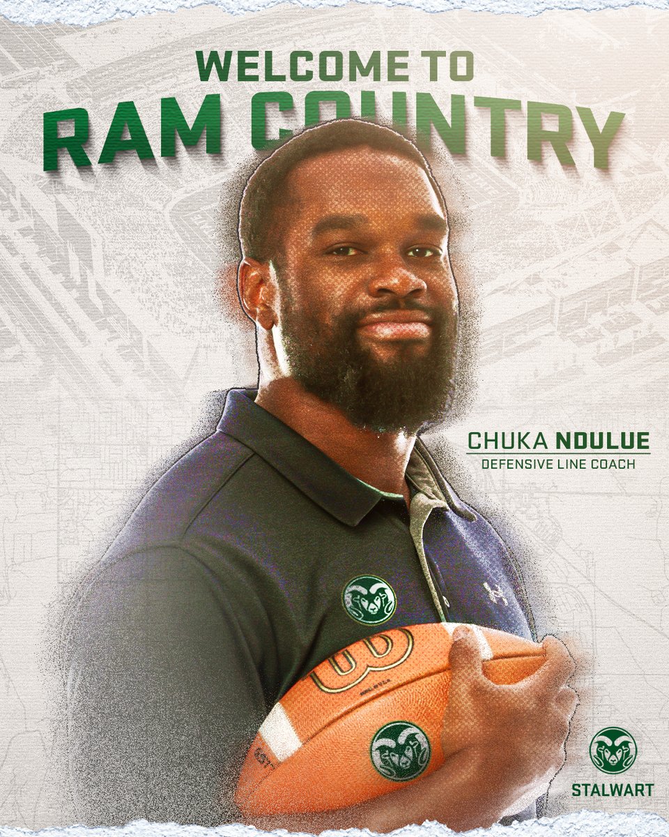 Welcome to the Ramily, @CoachChuka‼️ » csura.ms/3vh9org #Stalwart x #RamGrit 🐏