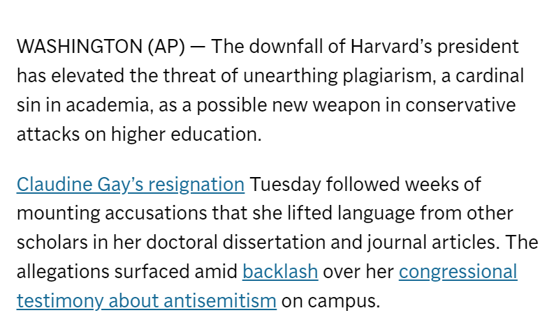 jessesingal's tweet photo. Lotta stealth editing going on in that AP article. Here are the top two grafs in the old versus new versions. No editor's note or anything. https://t.co/NskGzvlCFo