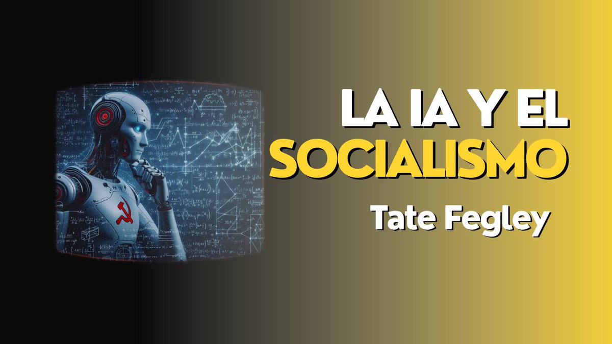 Castillolib_'s tweet photo. ¿El Big Data y la IA Resuelven el Problema del Cálculo Socialista? | Tate Fegley (subtitulado al español)
... https://t.co/wOTLahXzyq vía @YouTube https://t.co/iWgX3eHKhq