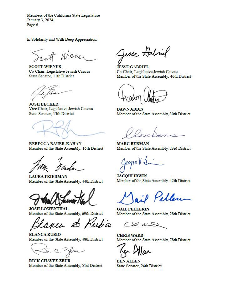 Senator Scott Wiener tweet media