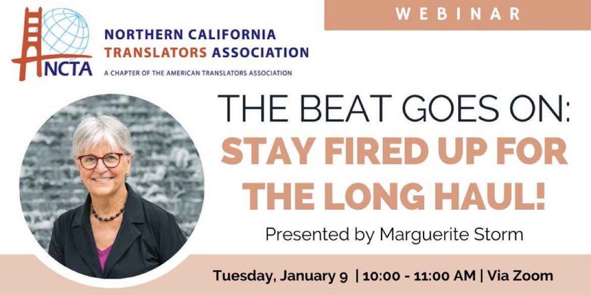 OSingier's tweet image. Join us next Tuesday 9 January for this great @NCTAorg webinar presented by Marguerite Storm. You can register on our website!