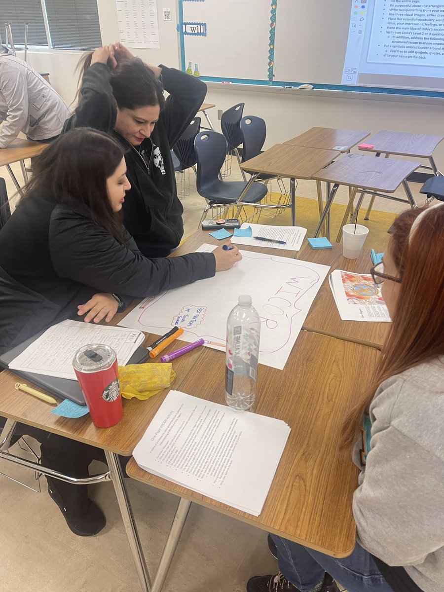 Tanya Gallegos (@tanya_echs) on Twitter photo It was fun and our pleasure to present the instructional approach of WICOR and One-Pagers to <a href="/Puentes_MS/">Greta June Brasgalla</a> staff! You all are rock stars and we thank you for your participation! <a href="/SMendoza_ECHS/">Sarah Mendoza</a> <a href="/AVID4College/">AVID</a> It was fun and our pleasure to present the instructional approach of WICOR and One-Pagers to <a href="/Puentes_MS/">Greta June Brasgalla</a> staff! You all are rock stars and we thank you for your participation! <a href="/SMendoza_ECHS/">Sarah Mendoza</a> <a href="/AVID4College/">AVID</a>