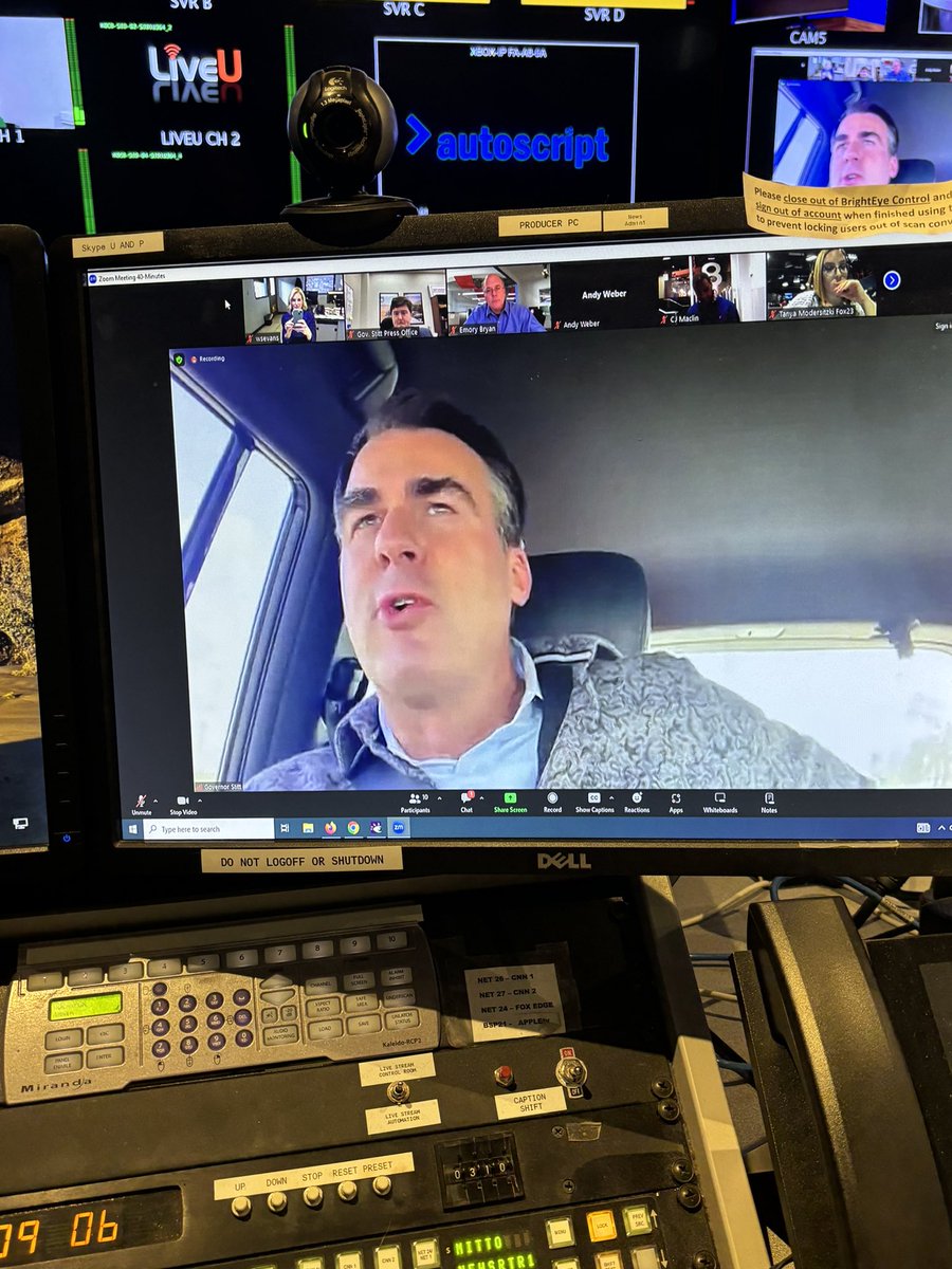 wsuares's tweet photo. HAPPENING NOW- @GovStitt is explaining on zoom why he decided to reject federal money to help feed hungry kids over the summer. One reason- a fear of the Biden administration pushing a “social agenda” @OKCFOX …. https://t.co/Km8lsVM9On