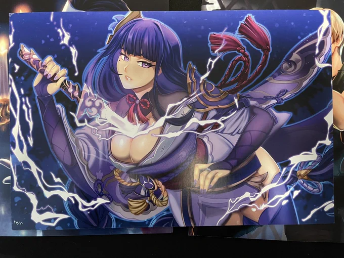 Bad photos of my new prints for Animate Raleigh! Raiden has never been printed and the Phantom and Leon are new revamps of old sold out prints :) 