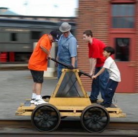 Me and the boys on trax in salt lake if we found one