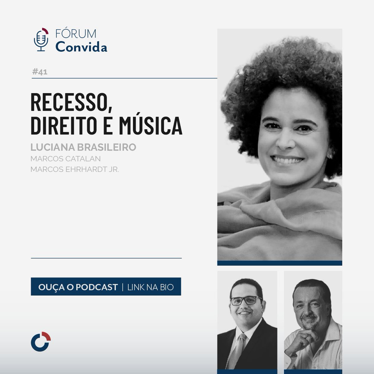 O episódio #41, “Recesso, Direito e Música”, do FÓRUM Convida desta semana está musical. O tema deste episódio garante melodia aos seus ouvidos, sem deixar de tratar sobre assuntos importantes para as ciências jurídicas. Ouça agora: open.spotify.com/episode/6W4VBT…
