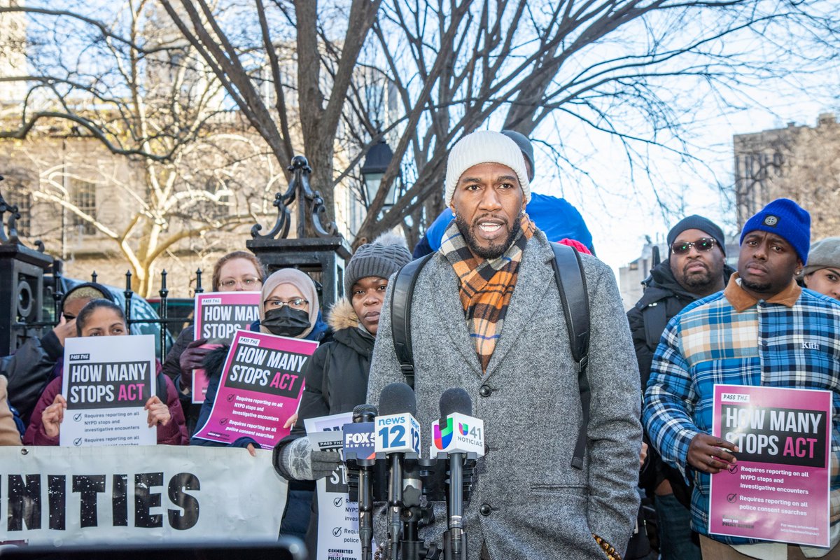 Office of the Public Advocate Jumaane D. Williams (@nycpa) on Twitter photo The mayor's attacks and misinformation about the #HowManyStopsAct—a basic policing transparency measure passed by a significant <a href="/NYCCouncil/">New York City Council</a> majority—can't change what New Yorkers know: Public safety should be based on results and data, not hysteria. The mayor's attacks and misinformation about the #HowManyStopsAct—a basic policing transparency measure passed by a significant <a href="/NYCCouncil/">New York City Council</a> majority—can't change what New Yorkers know: Public safety should be based on results and data, not hysteria.
