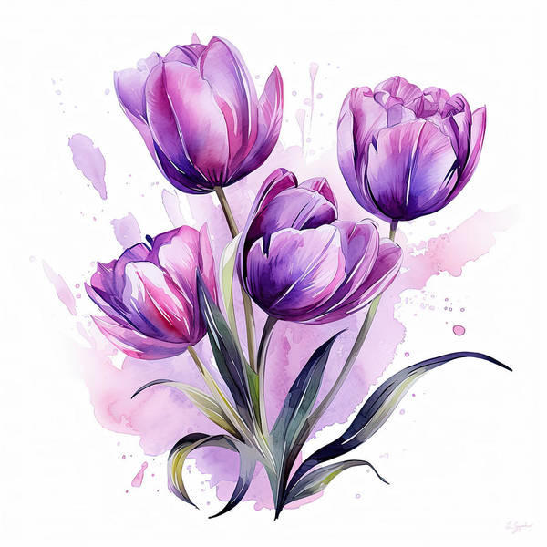 Sold a 20' x 20' print of Purple Tulips in Bloom Art to a buyer from Seattle, WA tinyurl.com/purpletulipsart via @fineartamerica #purpletulips #spring #GardeningTwitter #GardenersWorld #Purple #homedecor #home #purpleart
