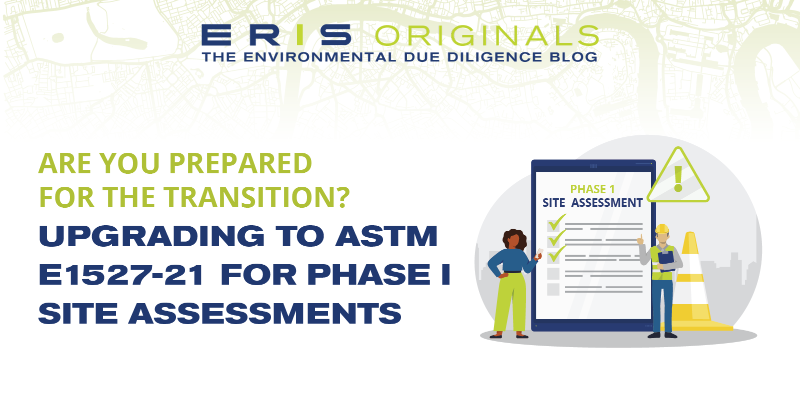 ERISInformation's tweet photo. ๐บ๐ธ Ready to upgrade to ASTM E1527-21 standard practice for Phase I ESAs? E1527-13 is out as of Feb 13. Read our latest #ERISOriginal: https://t.co/aHFudinOPQ
#ERISInformation @ASTMIntl #ASTM #PhaseIesa