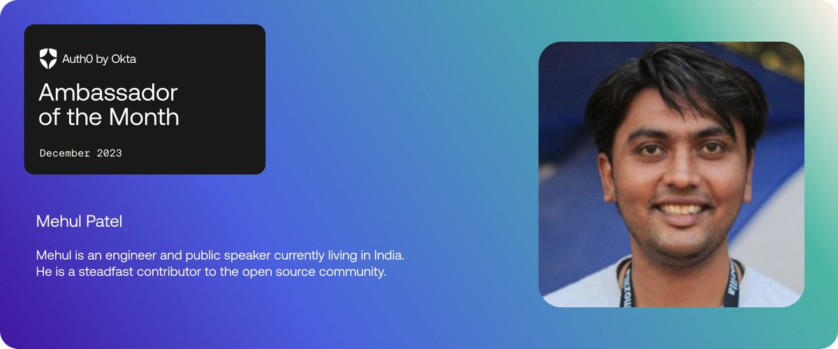Auth0 Ambassadors tweet media