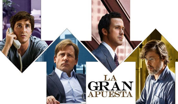 invertiresvivir's tweet photo. Estas son las 8 mejores películas sobre finanzas.

1️⃣ La gran apuesta (the big short)
En Netflix, Disney+ y Amazon prime. https://t.co/MCCfHHDN7l