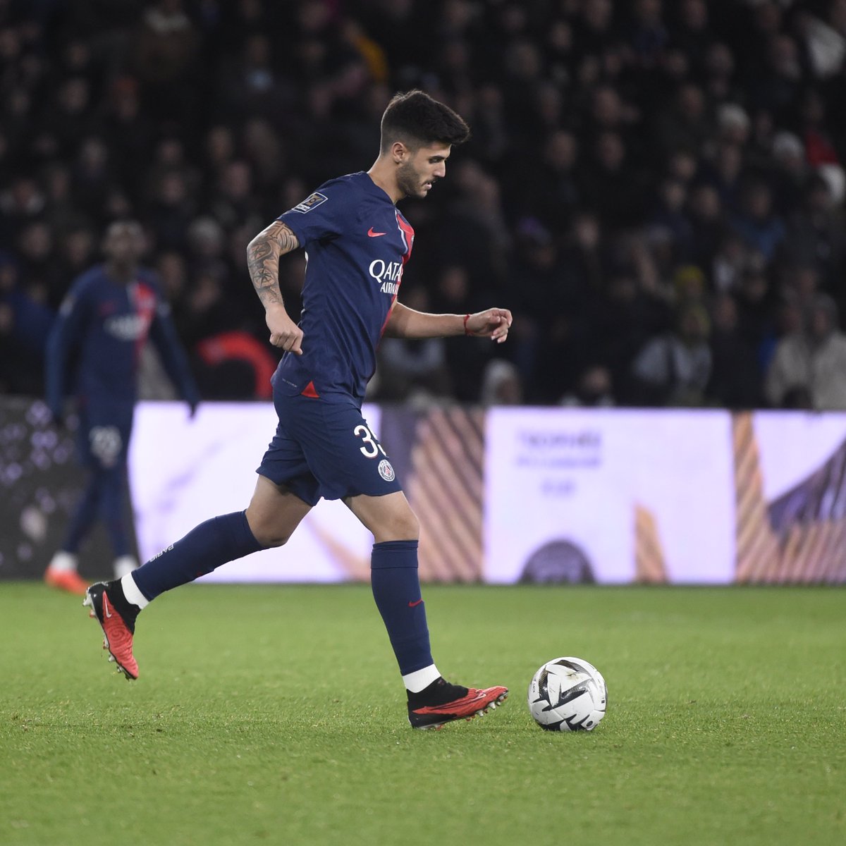 PSG_inside's tweet photo. 🆕❤️💙

#TDC2023 I #PSGTFC 2️⃣-0️⃣ https://t.co/jPSHGtwrVq