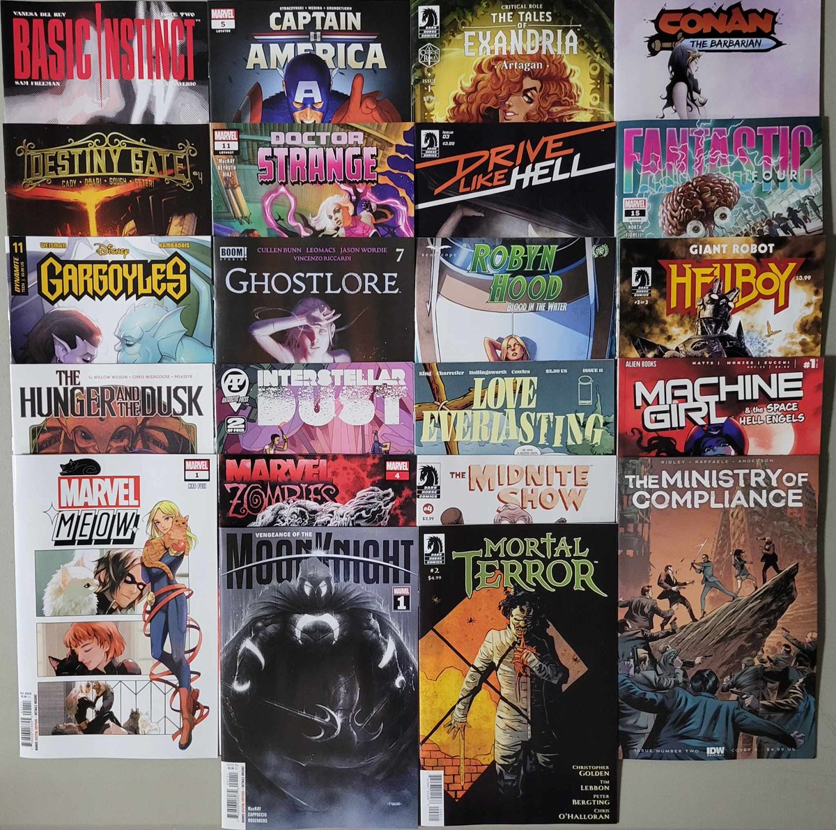 Amazing_Fantasy's tweet photo. New Comic releases this week! https://t.co/aTy1pueMRC