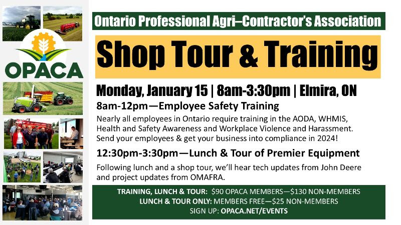 Ontario Professional Agri-Contractors Assoc. tweet media
