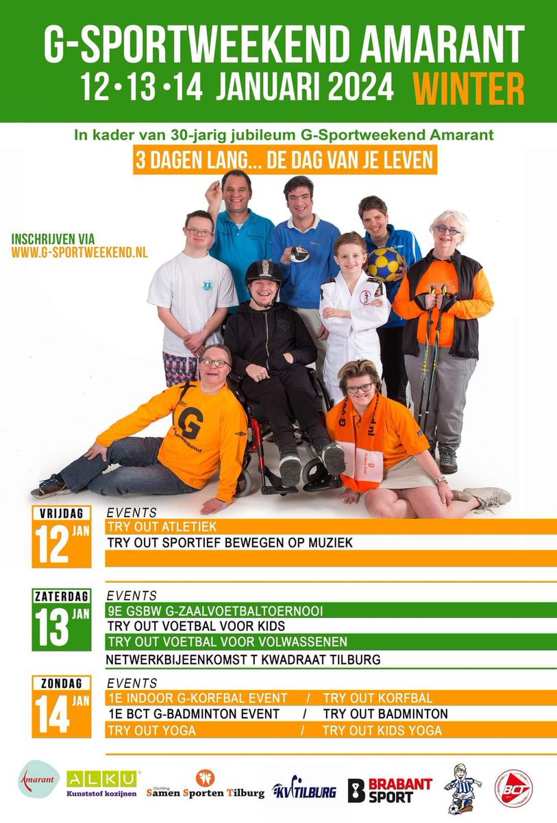 Aftellen naar 13 januari 2024: het GSBW G-zaalvoetbaltoernooi ⚽️