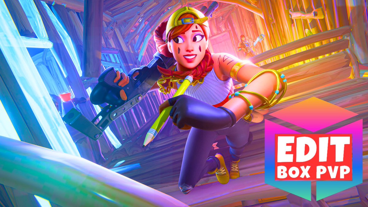 EDIT BOX PVP - 3775-8867-9163

- 12 Players
- All Builds Editable
- First to 30 Elims wins
- Choose your own Shotgun
- 10 Kill Streak = Gold Pump
- Made in #UEFN 

#FortniteCreative @FNCompetitive @somebodysgun @MonsterDface @NickEh30 @nyhrox @asianjeff @PeterbotFN @VividFN