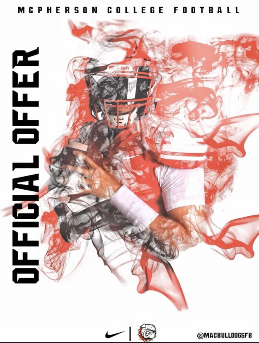 I am extremely excited and honored to have received my first offer from McPherson College!